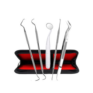 ชุดเครื่องมือผ่าตัดทางทันตกรรม RWS INSTRUMENTS ทำจากสแตนเลสสตีล แบบใช้มือ ด้ามจับแบบมีเบาะ รุ่นดีลักซ์ คลาส I ใช้ซ้ำได้ สีเงิน ชุด 12 ชิ้น CE 1 - Product Image 6
