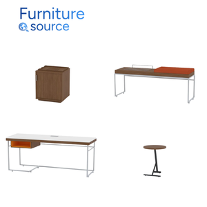 Ensembles de chambre à coucher d'hôtel en métal et en bois modernes personnalisés, projet de cour de meubles d'hôtel écologiques portables fabriqués au Vietnam - Product Image 4