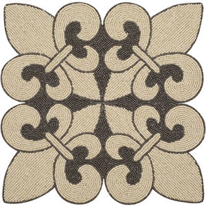 Placemat Glass Beaded Placemat Luxury Kitchen Decoration Beaded Placemats <b>Table</b> Mat <b>Dinning</b> <b>Table</b> Restaurant and Hotel Design - Product Image 1
