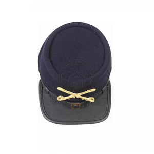Sombreros Kepi Alemanes de Diseño Tradicional en Mezcla de Lana Premium con Adornos Decorativos - Product Image 2