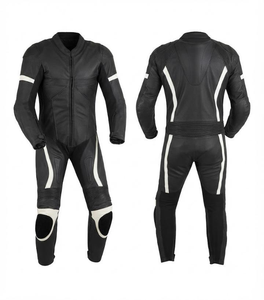 Combinaison de course unisexe Ramaha Elite MotoCP en cuir de vachette/crocodile de qualité supérieure avec empiècements extensibles flexibles - Product Image 1