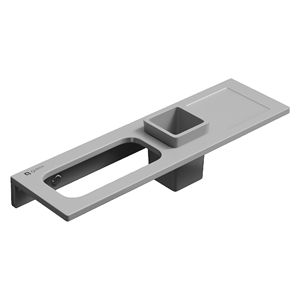 Organisateur de comptoir de salle de bain moderne, résistant à l'eau, pour ranger les brosses à dents, le savon et les accessoires de soin de la peau - Product Image 1