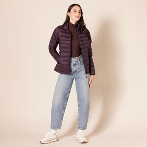 Waterproof Shiny <b>Bubble</b> <b>Coat</b> for Women - Product Image 3