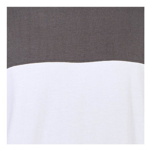 Conjunto de dos piezas gris y blanco para hombre, camiseta de manga corta extragrande y pantalones cortos tipo cargo, conjunto informal de verano para calle - Product Image 6