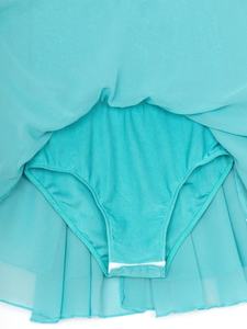 ชุดเจ้าหญิงอาหรับสำหรับเด็กหญิงอายุ 6-16 ปี แขนเสื้อทรงโคมไฟ ตกแต่งด้วยผ้าปะติด ประดับด้วยอัญมณีและเลื่อม ผ้าทูลล์ ชุดเต้นรำ ชุดจั๊มสูท ชุดแฟนซี - Product Image 5