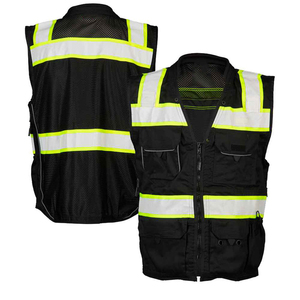 Chaleco Reflectante de Alta Visibilidad Personalizado, Ropa de Trabajo de Seguridad con Cinta Reflectante para Trabajadores Industriales, Proveedor - Product Image 3