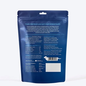 Friandises à mâcher au calcium saveur lait pour chiens, riches en vitamines et minéraux, sans gluten, complément nutritionnel quotidien pour toutes les races - Product Image 2