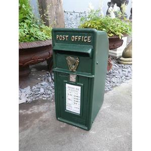 Boîte aux lettres irlandaise verte, revêtue, pour jardin, ferme, fournitures, designs et dimensions personnalisables, boîte aux lettres irlandaise de style européen - Product Image 6