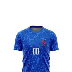 Ensemble uniforme de football pour équipe, maillot et short de qualité officielle pour match, vêtements d'entraînement légers et durables - Product Image 4