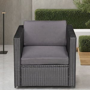 SF00001 Ensemble de rotin à une place d'extérieur moderne Meubles en osier de canne de jardin chaude pour patio salon hôtel villa-Design élégant! - Product Image 3