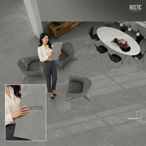 Vistaar Luxury 12mm Thick Large Format Porcelain Tiles 600x1200mm Marble Effect with 3-Year Warranty for Exterior <b>Wall</b> Cladding - Product Image 1