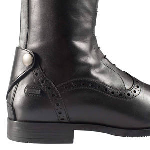 Bota de Montar para Caballo, de Cuero Sintético de Color Sólido, Protección Completa para Montar a Caballo - Product Image 6