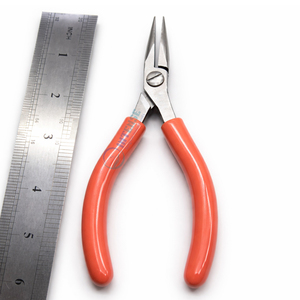 Professional Precision <b>Needle</b> Nose Pliers Stainless Steel pink Handle Jewelry Craft Tool for <b>Beading</b> DIY Experts - Product Image 3