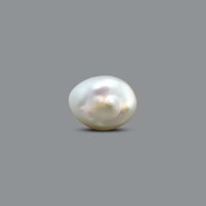 Natural Baroque Keshi Pearl 5.7 Carat Loose Gemstone for Jewelry Making - Product Image 1