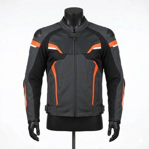 <b>Motorcycle</b> Racing Leather Road Protection <b>Summer</b> Breathable Printed Customizable Unisex Full Sleeve Motorbike <b>Jackets</b> Needle - Product Image 1