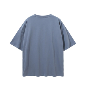 Prime Quality Custom Logo <b>Acid</b> Wash Boxy Heavy Weight T-shirts Tee Shirt 100% Cotton Men 280GSM Thick Cotton Oversized Blank - Product Image 2