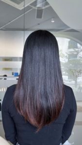 Extensiones de Cabello Humano Virgen Vietnamita Remy, 100% Sedoso, Liso, 30 Pulgadas de Largo, Color Negro, Trama Simple para Mujeres, VNHL - Product Image 6