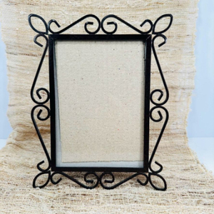 Heavy Duty Iron Metal <b>Photo</b> <b>Frame</b> <b>Black</b> Finish Perfect For Home Gallery Walls And Office Living Rooms Decor Picture <b>Frames</b> - Product Image 5