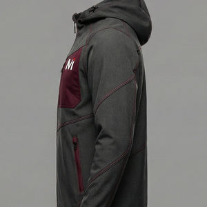 Veste à capuche moderne pour homme, imperméable, urbaine, pour l'extérieur, Europe, Amérique, coupe-vent de qualité supérieure - Product Image 5