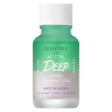 Dewytree 21g AC Control Deep Green Calming SOS Spot Powder 1 Pezzo Cura del viso per pelli grasse - Product Image 1