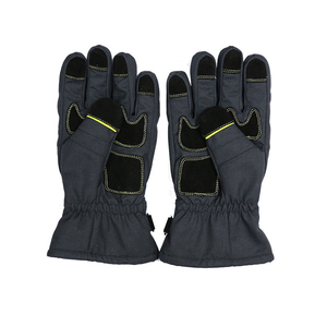 Gants de pompier en cuir aniline de vache, membrane imperméable, doublure résistante aux coupures, pour la lutte contre les incendies - Product Image 3