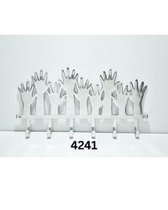 Wholesale Supply Creative Hand Shape <b>Wall</b> <b>Hook</b> Rack Modern Aluminium Decorative <b>Key</b> & Coat Holder Artistic <b>Wall</b> Mounted at Sale - Product Image 5