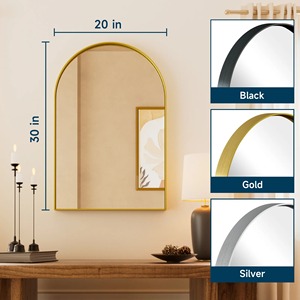 Elegant Window Shape Mirror Ideal For Restaurant Washrooms And Hotel Rooms Adds Clean And Contemporary Decor From India - Product Image 5