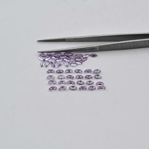 Piedra de amatista Rosa Natural de 2x4mm, forma de marquesa facetada, piedras preciosas calibradas sueltas, amatista de Color claro, lotes al por mayor a granel - Product Image 3
