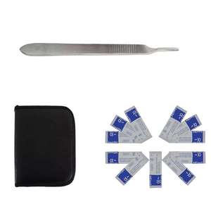 10 Pcs Manual Dissecting Kit High Quality Reusable Surgical Stainless Steel Medical <b>Veterinary</b> <b>Instrument</b> By Dentavex - Product Image 2
