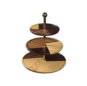 Plateau de service en bois à 2 niveaux personnalisable pour les restaurants et les hôtels avec un design et une finition exclusifs - Product Image 4