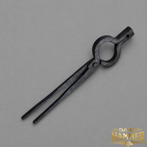 Pinzas para leña de hierro forjado a mano de alta resistencia - Product Image 1