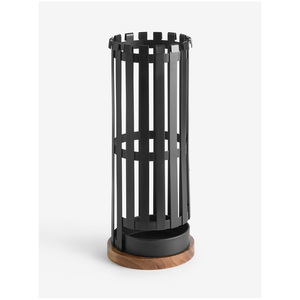 Premium OEM Gold Metal Umbrella Holder with Minimal Vertical Pattern for Stylish Home and Hotel Use - Product Image 4