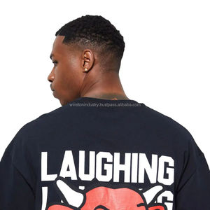 Camisetas Deportivas de Manga Corta para Hombre, Personalizadas, 100% Algodón, Transpirables, de Alta Calidad, Diferentes Colores y Tallas, Logotipo OEM, Impresión DTG - Product Image 2