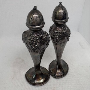 Juego de Saleros y Pimenteros de Metal Vintage con Motivo de Uva, Utensilios Decorativos para Hierbas y Especias, Duraderos, Solo se Lavan a Mano - Product Image 5