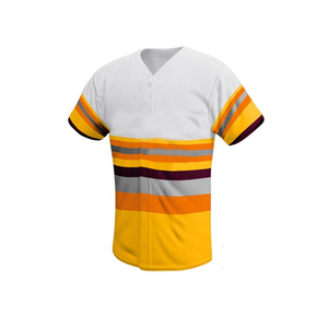 Uniformes de Béisbol Elite, Camisetas de Alto Rendimiento para Equipos, Manga Corta, Logotipo Frontal Impreso, Ropa Deportiva Personalizada, Venta al Por Mayor de Fábrica - Product Image 2