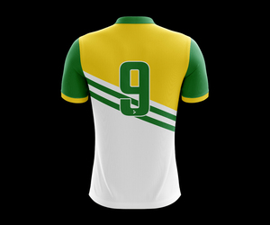 Maillots de cricket personnalisés en sublimation intégrale, manches courtes, 100% polyester, séchage rapide, unisexe, vente en gros - Product Image 4