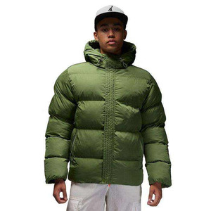 Chaqueta de Invierno Casual para Hombre de Alta Calidad, con Cuello Alto de Lona, Exterior de Nailon, Cierre de Cremallera, Talla XL - Product Image 4