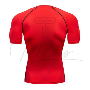 Best Quality Custom Design Short Sleeve <b>Tie</b>-Dyed Rash Guard Compression Short Sleeve Rash Guard - Product Image 3