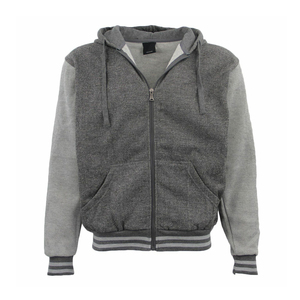 Sudaderas con Cierre de Cremallera de la Mejor Calidad Directo de Fábrica para Hombre, Personalizadas, 100% Algodón, Invierno, Lisas, Teñidas, Básicas, Mezcla de Algodón - Product Image 2