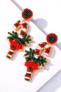 Pendientes de lujo sencillos con elemento de camelia para boda, aretes de botón limitados para chicas de la India - Product Image 3