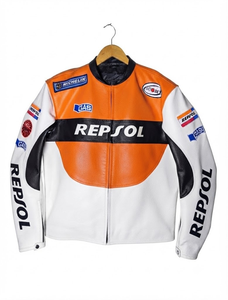Zonda CE Level 2เสื้อแจ็กเก็ตหนังวัวสำหรับผู้ชาย, แจ็กเก็ตแข่งรถมอเตอร์ไซค์ - Product Image 1