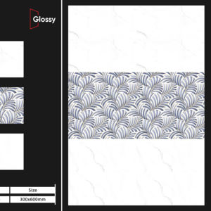 Azulejos de Cerámica Brillantes de Primera Calidad para Interiores, 30X60CM, Revestimiento Decorativo para Paredes, para Baños y Cocinas Modernos - Product Image 1