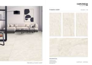 Azulejo de Porcelana de Gran Formato Royal 600x1200, Superficie Texturizada Premium, para Paredes y Pisos, Uso Interior y Exterior Moderno - Product Image 2