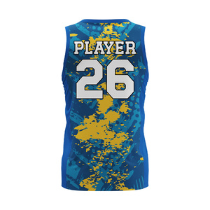 Maillots de basket-ball OEM ODM, uniformes d'équipe personnalisés avec tissu respirant et doux pour une performance active - Product Image 3