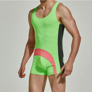 Impression personnalisée disponible, maillots de lutte avec impression de marque, matériau de qualité supérieure avec options d'impression couleur intégrale - Product Image 4