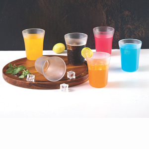 Elegant frosty glass tumbler stylish drinkware for refreshing beverages durable design perfect for home kitchen <b>bar</b> and everyday - Product Image 4