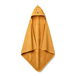 Serviette de bain à capuche en molleton 100% coton doux, imprimée sur mesure, super absorbante, pour nouveau-nés - Product Image 4