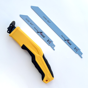 Jella Hand <b>Saw</b> Set With Universal Handle For Wood And Metal Cutting 150mm 300mm Blades Included - Product Image 3