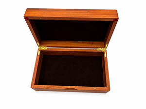 Custom Wooden Necklace Packaging <b>Box</b> Manufacturer <b>Velvet</b> Insert Jewelry <b>Box</b> Supplier Vietnam - Product Image 5