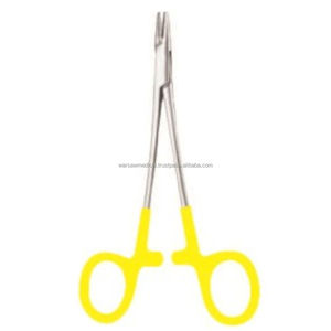 HOT-SALE WARSAW T/c Tip Hegar-Baumgartner Needle Holder Stainless Steel Suture Surgical Instrument | needle holder - Product Image 2